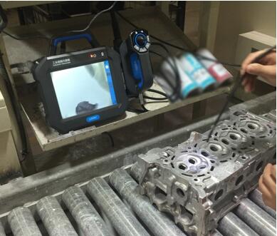 亞泰光電工業(yè)內(nèi)窺鏡檢測(cè)現(xiàn)場(chǎng)