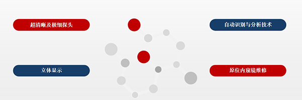 超清晰及極細(xì)探頭，自動(dòng)識(shí)別與分析技術(shù)，原位內(nèi)窺鏡維修，立體顯示